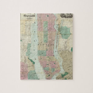 Puzzle Carte de New York