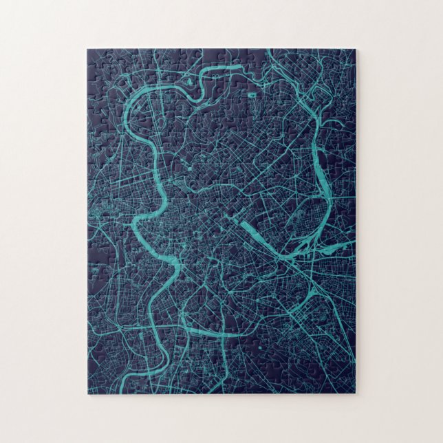 Puzzle Carte de Rome (Vertical)