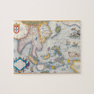 Puzzle Carte de Sud-Est asiatique 2