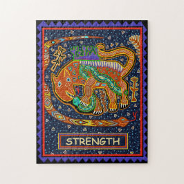 PUZZLE CARTE DE TAROT - FORCE