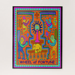 PUZZLE CARTE DE TAROT - ROUE DE LA FORTUNE