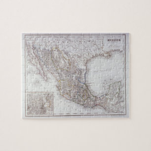 Puzzle Carte du Mexique 2