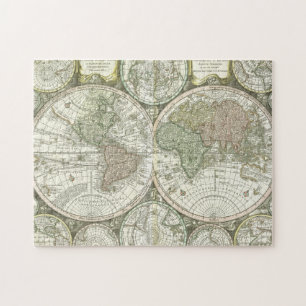 Puzzle Carte du monde   1744