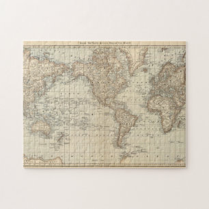 Puzzle Carte du monde 2