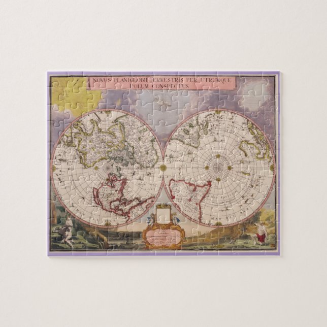 Puzzle Carte du monde antique (Horizontal)