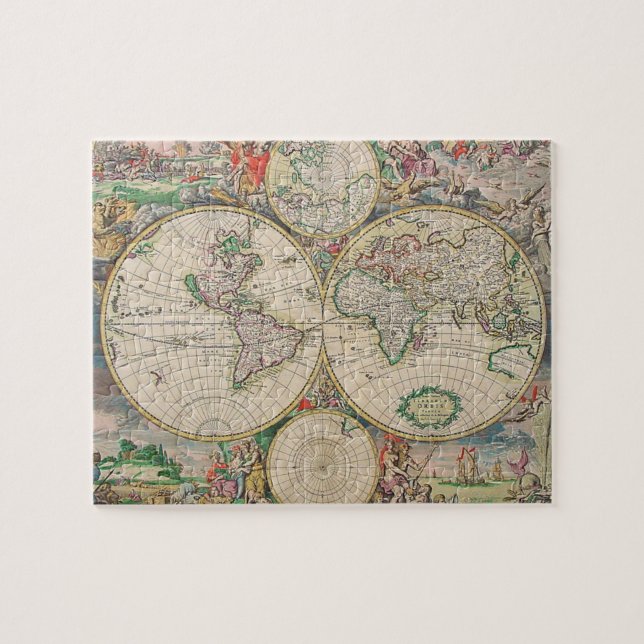 Puzzle Carte du monde antique (Horizontal)