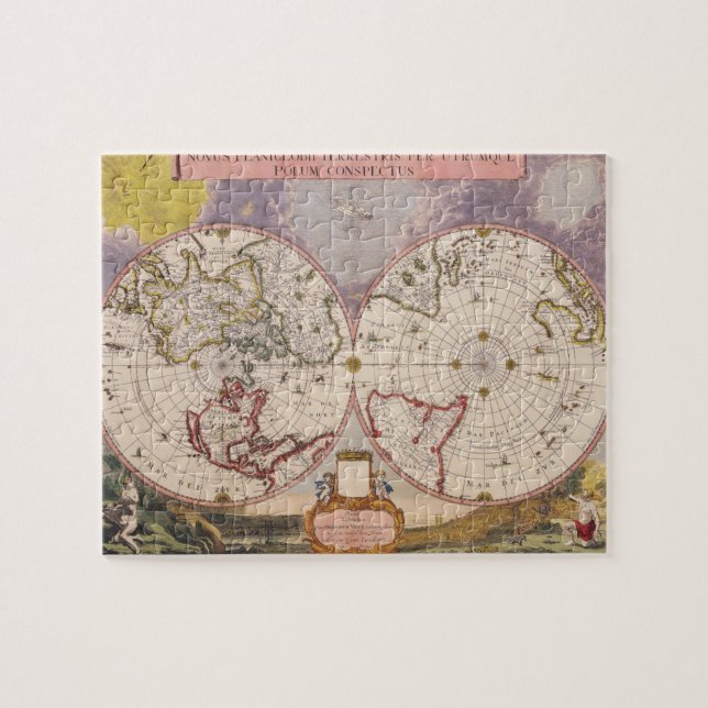 Puzzle Carte du monde antique (Horizontal)
