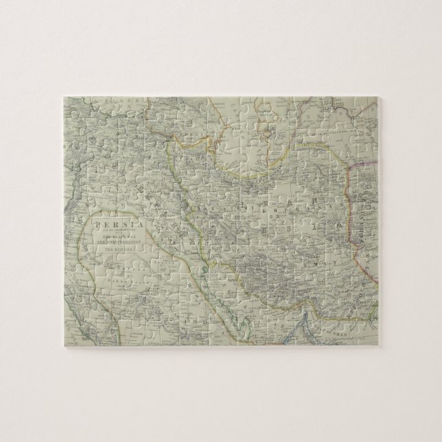 Puzzle Carte du Moyen-Orient (Horizontal)