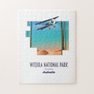 Puzzle Carte du parc national de Witjira Australie