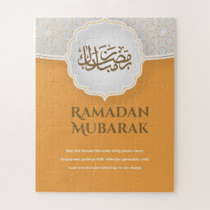 Puzzle Carte Eid Mubarak avec Masjid