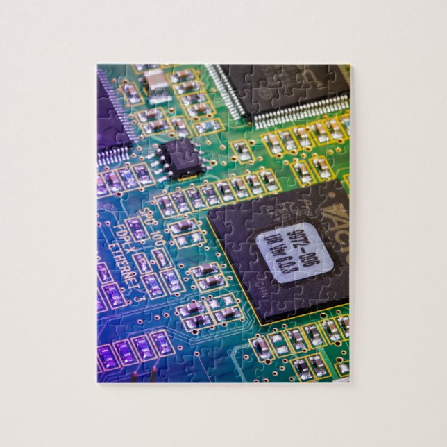 Puzzle Carte électronique - carte PCB (Vertical)