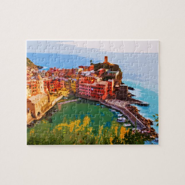 Puzzle Carte postale Cinque Terre Italie (Horizontal)