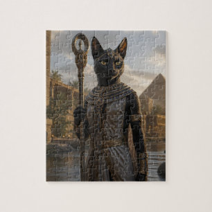 Puzzle Carte postale de la déesse féline Bastet