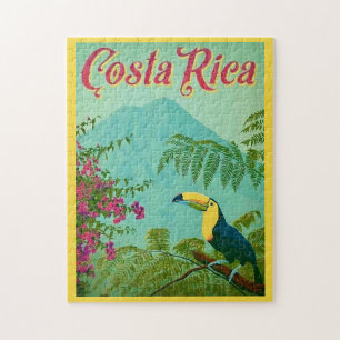Puzzle Carte postale du Costa Rica tropical