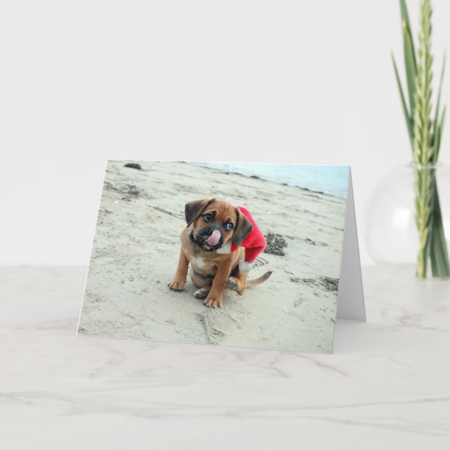 Puzzle ! Carte pour les fêtes (Devant)