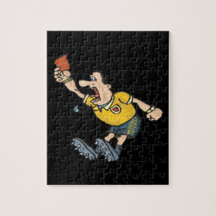 Puzzle Carte rouge