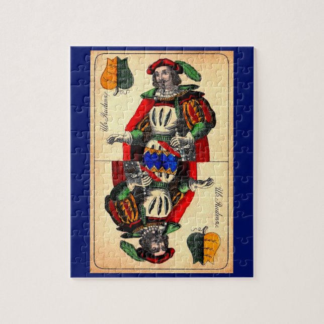 Puzzle carte tarot du 19e siècle n° 1 (Vertical)