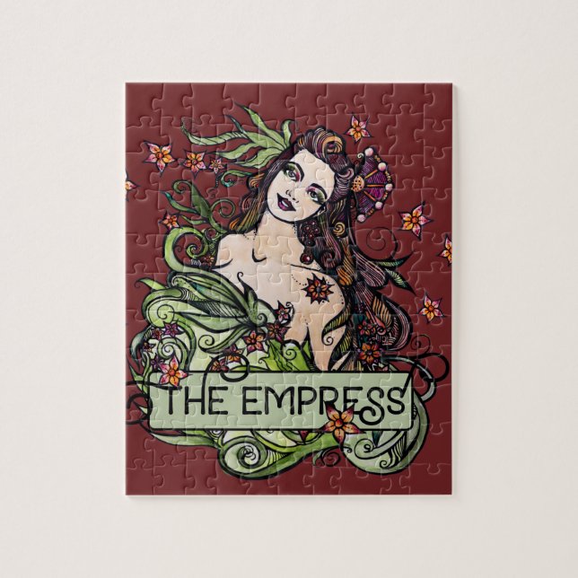 Puzzle Carte Tarot Empress (Vertical)