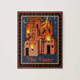 PUZZLE CARTE TAROT - LA TOUR