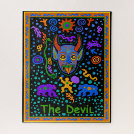 PUZZLE CARTE TAROT - LE DIABLE