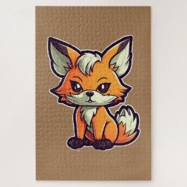 PUZZLE CARTOON FOX