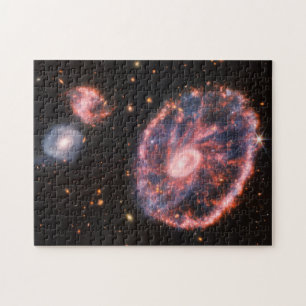 Puzzle Cartwheel Galaxy JWST James Webb Télescope spatial