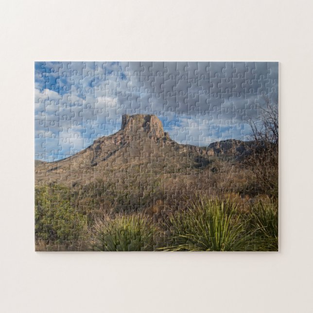 Puzzle Casa Grande Peak, Bassin du Chisos, Big Bend (Horizontal)