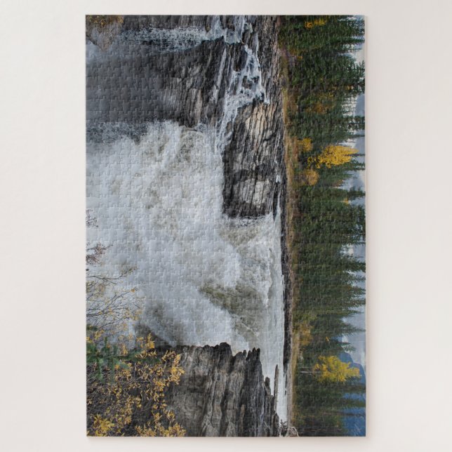 Puzzle Cascade canadienne, chutes Athabasca (Vertical)