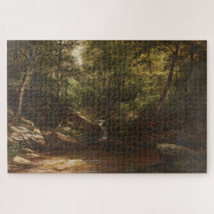 Puzzle Cascade dans la forêt - George Hetzel