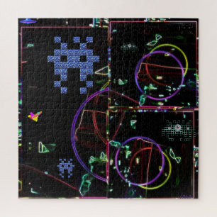 Puzzle Cascade de jeux électroniques