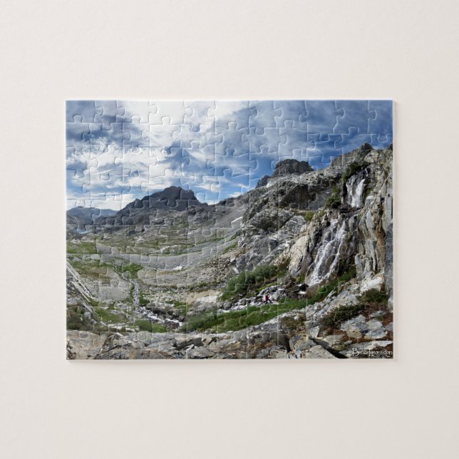 Puzzle Cascade du col Ritter - Ansel Adams Wilderness (Horizontal)