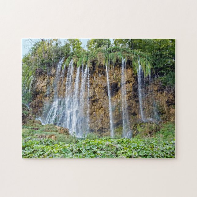 Puzzle Cascades dans le Parc National de Plitvice - Croat (Horizontal)