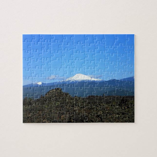 Puzzle Cascades & Roches de Lave, Oregon (Horizontal)