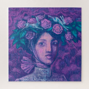Puzzle Casquette d'été, Imaginaire d'été Surreal Portrait