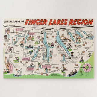 Puzzle Casse-tête 20x30 NY Finger Lakes