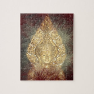 Puzzle casse-tête bouddha doré
