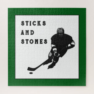 Puzzle casse-tête cadeaux de hockey