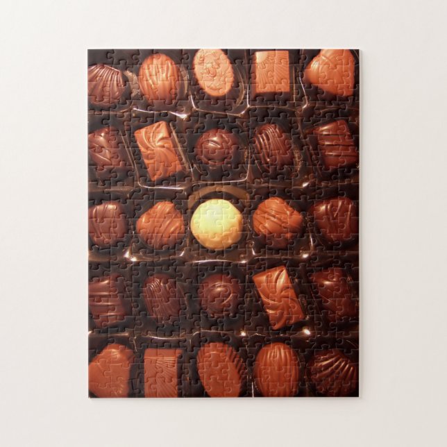 Puzzle Casse-tête comportant la boîte des bonbons au (Vertical)