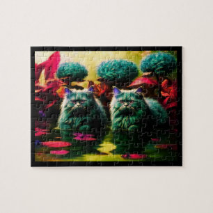Puzzle Casse-tête de chat mignon pour les amoureux des ch