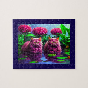 Puzzle Casse-tête de chat mignon pour les amoureux des ch