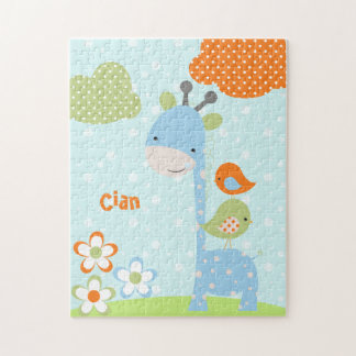 Puzzle Casse-tête de girafe de Cuties de safari