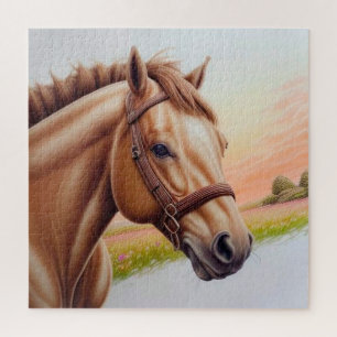 Puzzle Casse-tête de Horse Meadow pour adultes et amoureu
