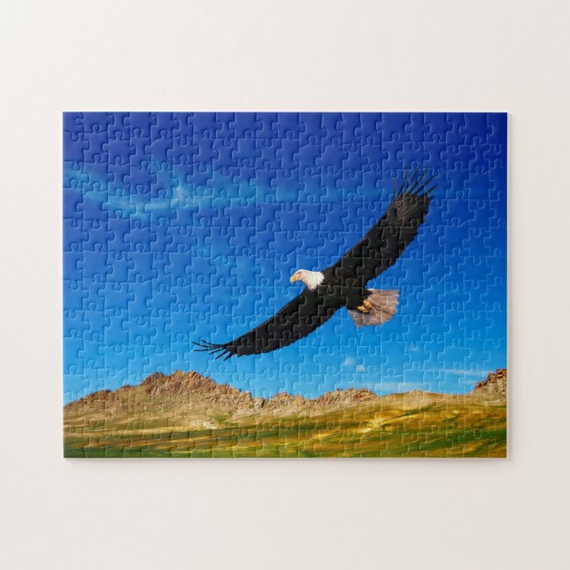Puzzle Casse-tête de jeu d'aigle (Horizontal)