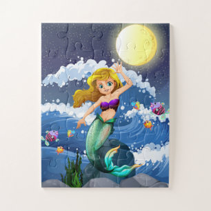 Puzzle Casse-tête de jeu de sirène