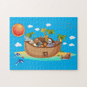 Puzzle casse-tête de l'arche de Noé