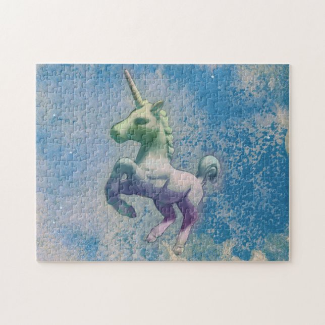 Puzzle Casse-tête de licorne avec la boîte (Arctique (Horizontal)