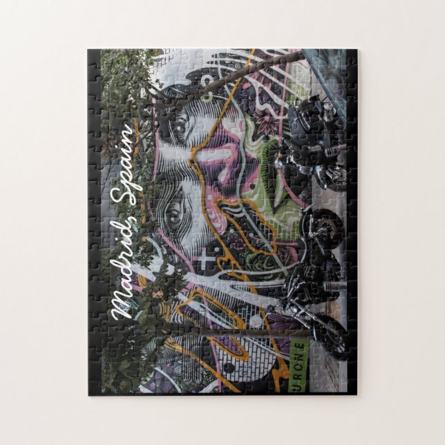 Puzzle Casse-tête de Madrid, Espagne (Vertical)