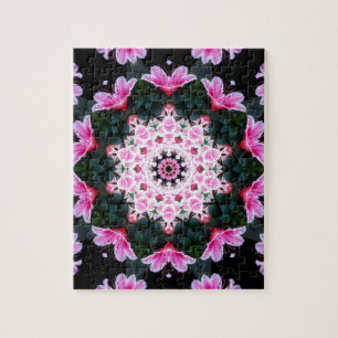 Puzzle Casse-tête de mandala de fleur