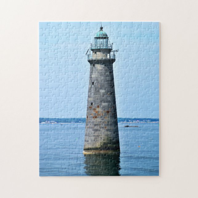 Puzzle Casse-tête de Massachusetts de phare de rebord de (Vertical)