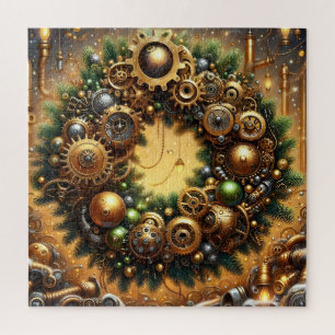 Puzzle Casse-tête de Noël Steampunk